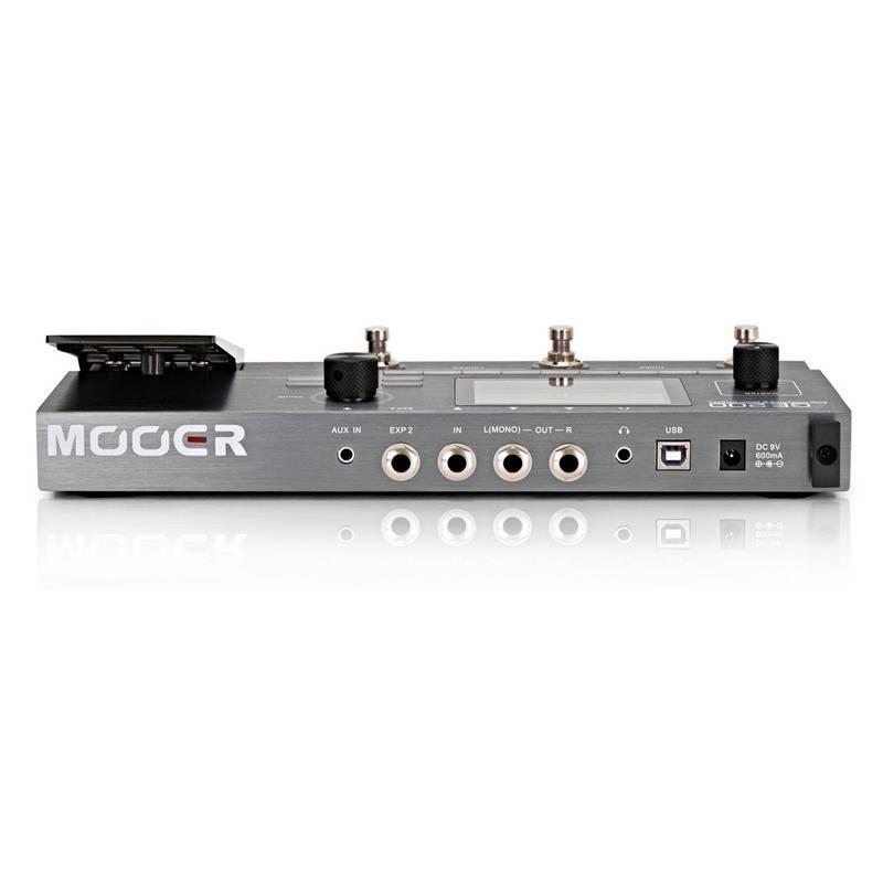 Pedaleira para Guitarra com Pedal de Expressão GE200 - Mooer